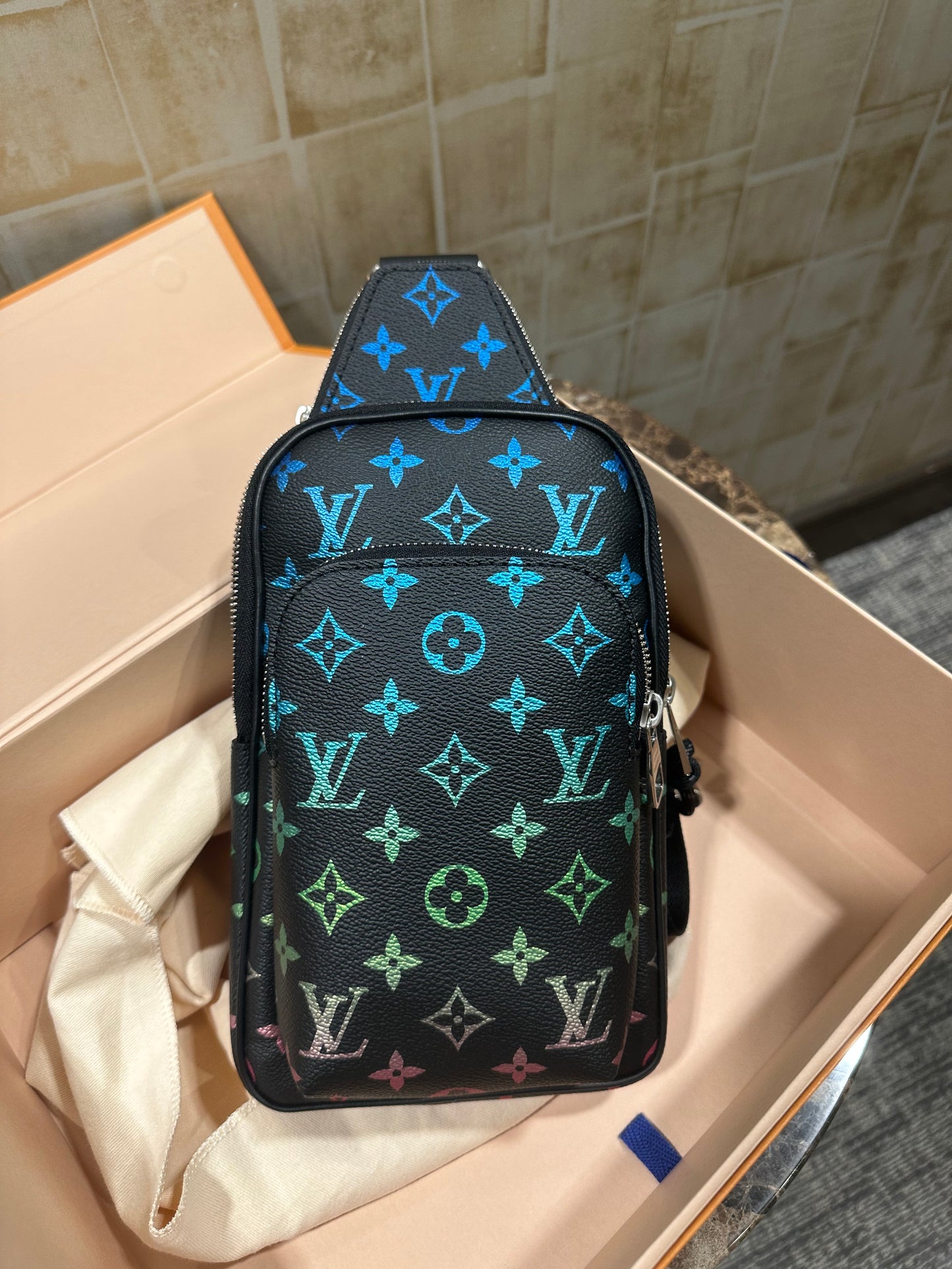 Louis Vuitton Multicolor Gradiant Slingbag
