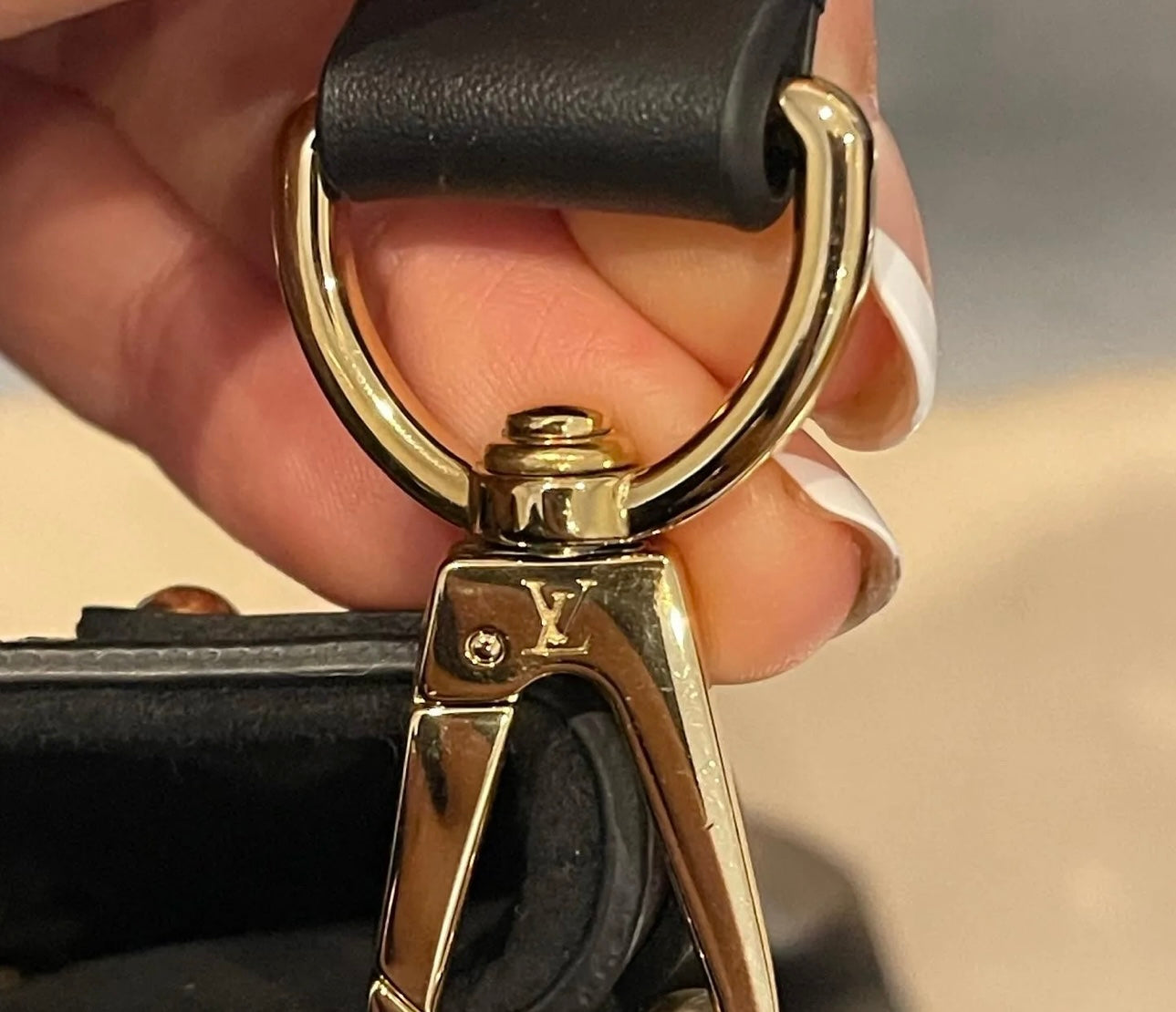 Louis Vuitton Soufflot Tote MM Brown Canvas Coated Leather