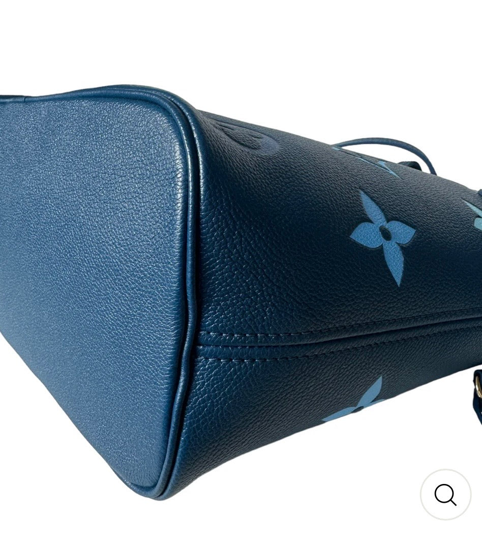 Louis Vuitton Empreinte Neverfull Dahlia Blue MM