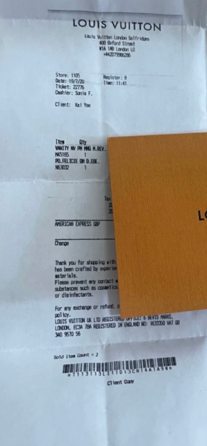 Louis Vuitton Reverse Monogram Vanity PM