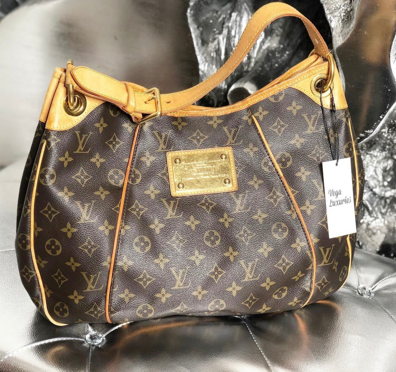 Louis Vuitton Monogram Galleria Shoulder Bag