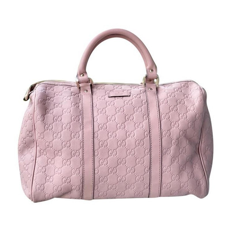 Gucci Princy Boston Bag Speedy 30 Pink Leather Satchel – Vegaluxuries