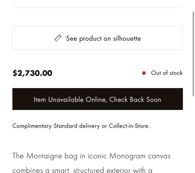 Montaigne Mm Brown Shoulder Bag