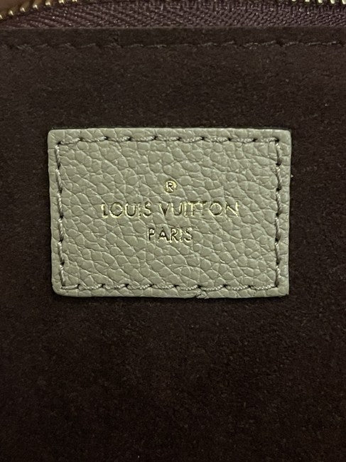 Neverfull Enpreinte Mm Taupe Leather Shoulder Bag