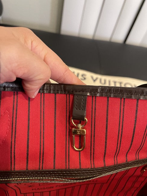 Louis Vuitton Neverfull MM Brown Shoulder Bag