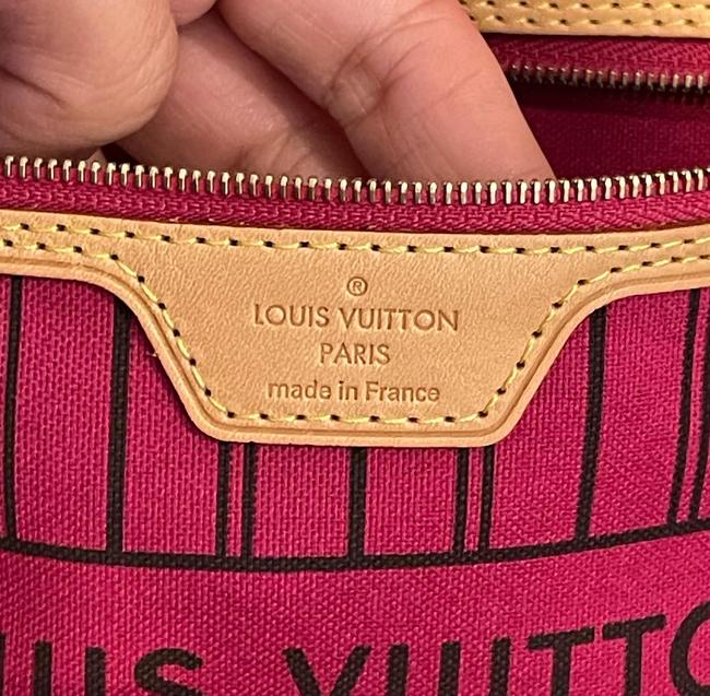 Louis Vuitton Neverfull MM Brown Shoulder Bag