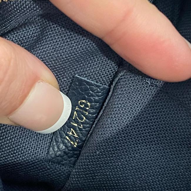 Pallas Navy Canvas Cross Body Bag