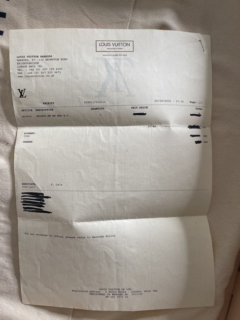 World Tour Neverful Mm Black Canvas Shoulder Bag