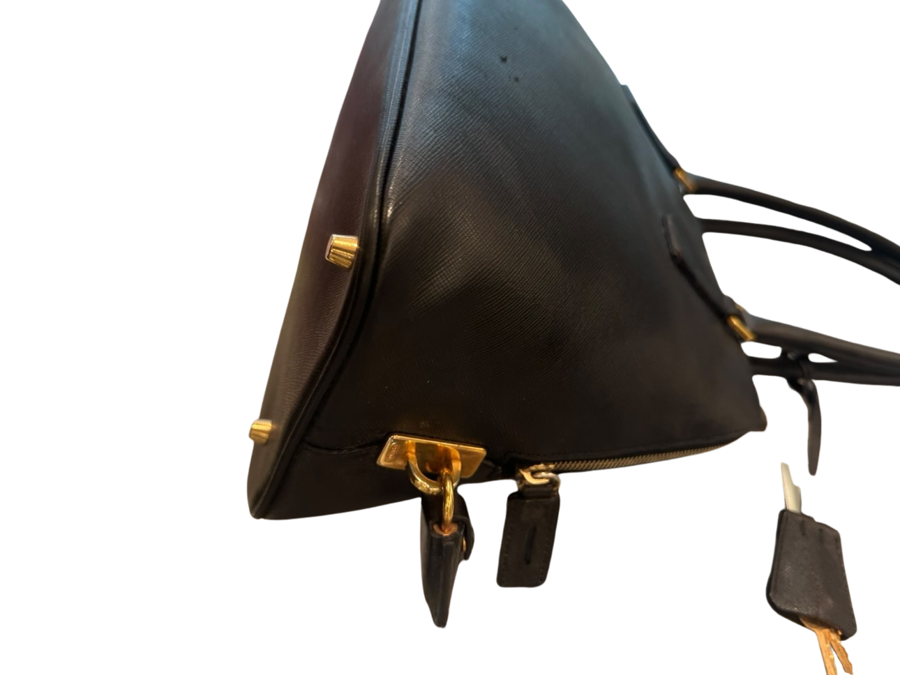 Prada Saffiano Leather Shoulder Bag