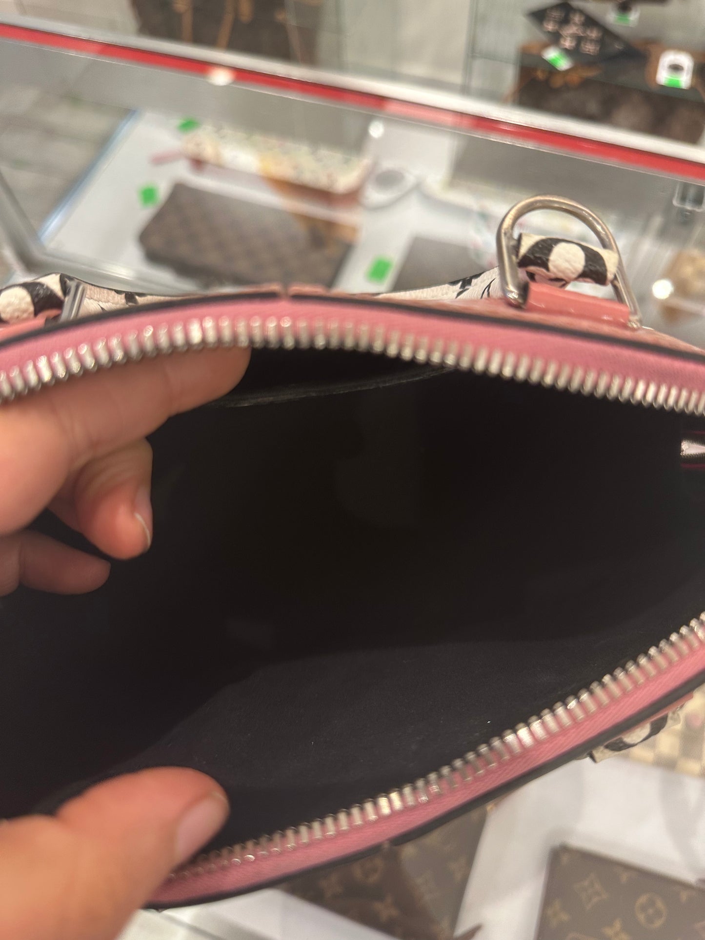 Louis Vuitton Patent Monogram Alma BB Limited Rose Blush