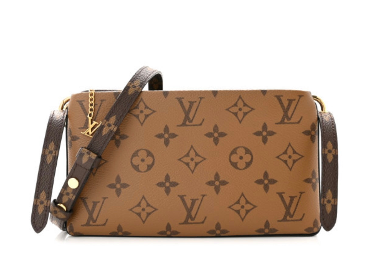 Louis Vuitton Reverse Monogram Lambskin LV3 Pouch