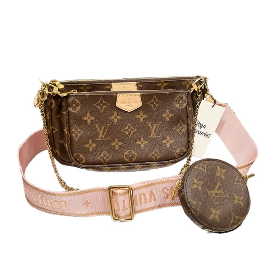 Louis Vuitton Pink Multipochette Crossbody