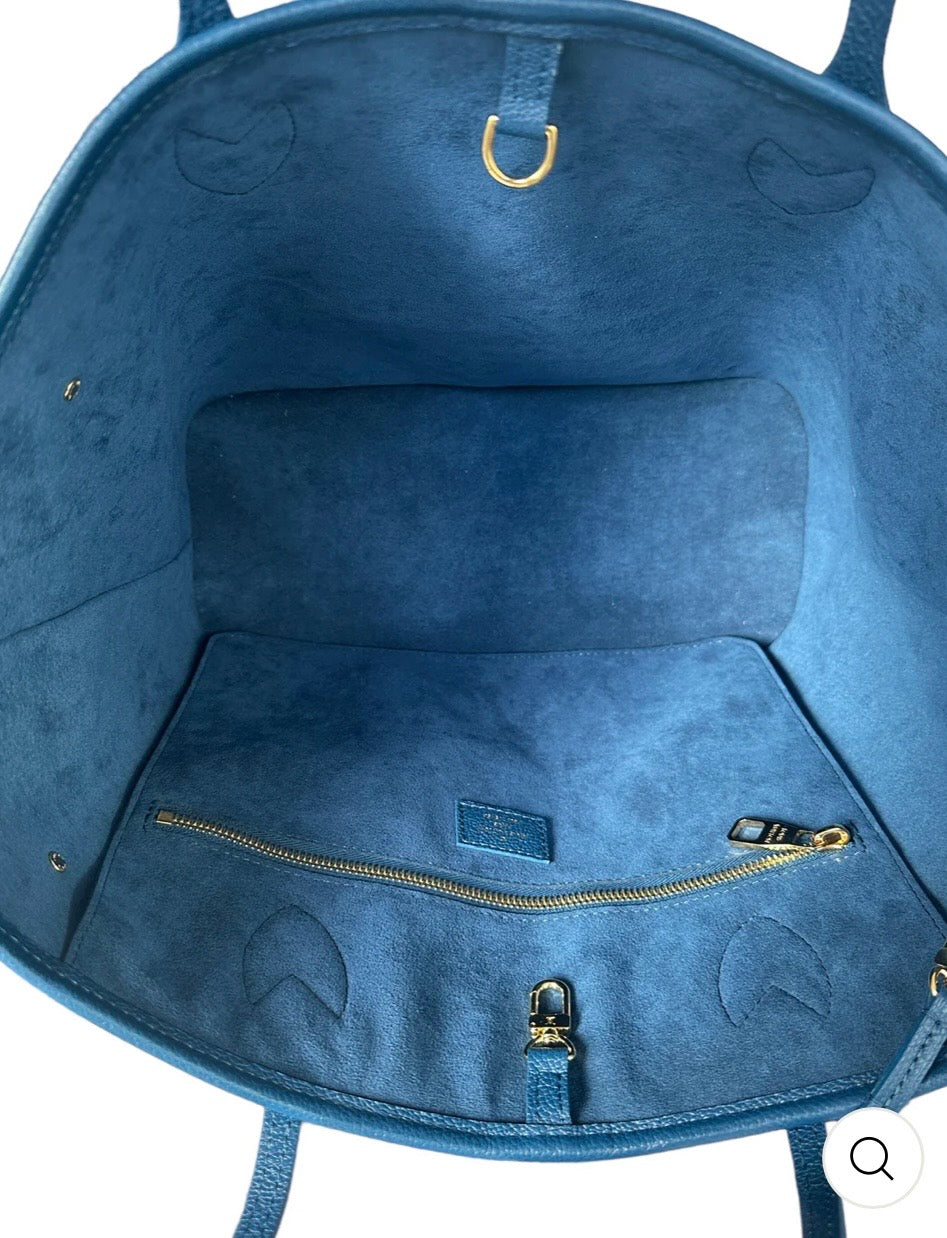 Louis Vuitton Empreinte Neverfull Dahlia Blue MM