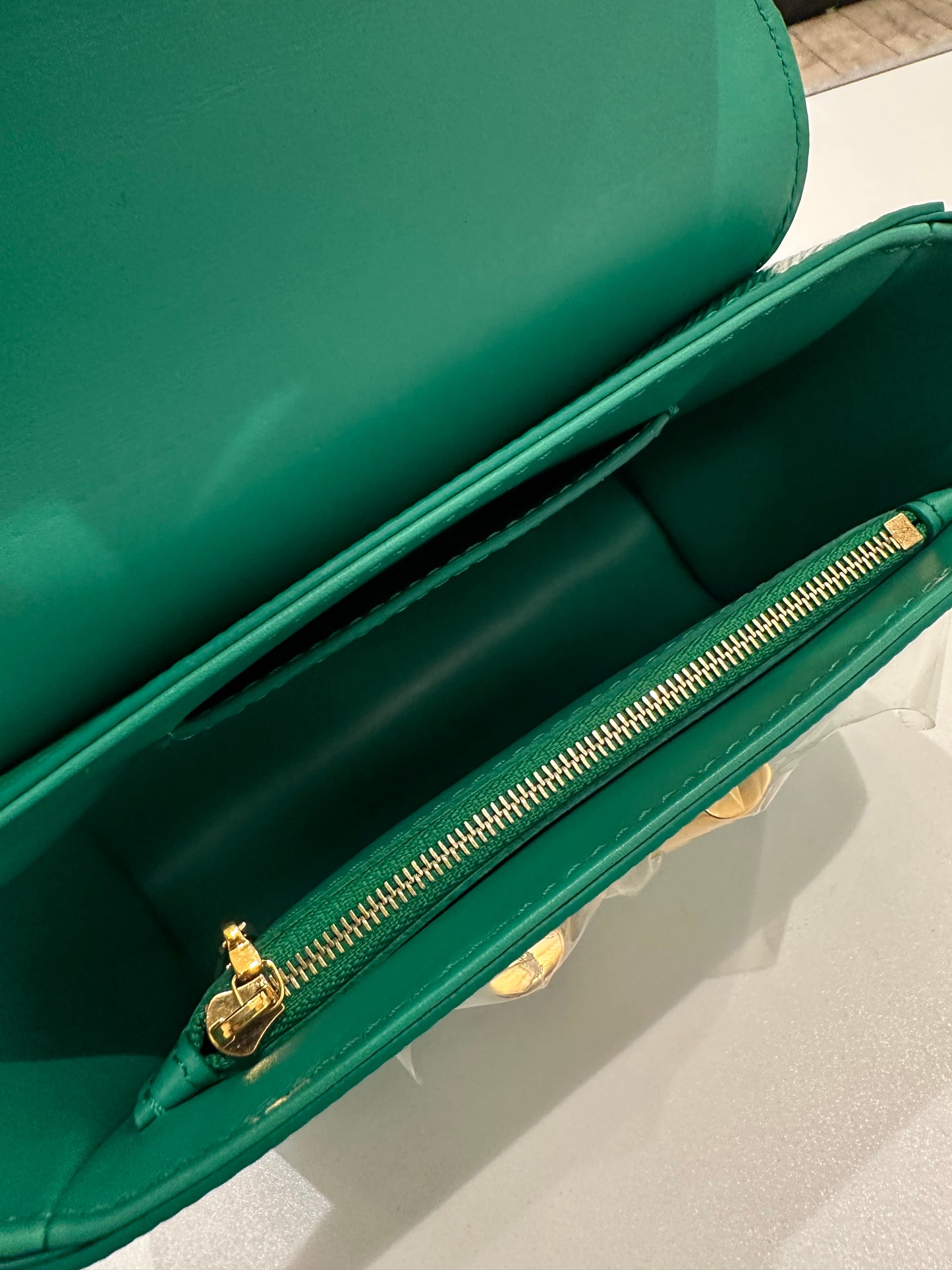 Louis Vuitton Green Epileather Twist PM