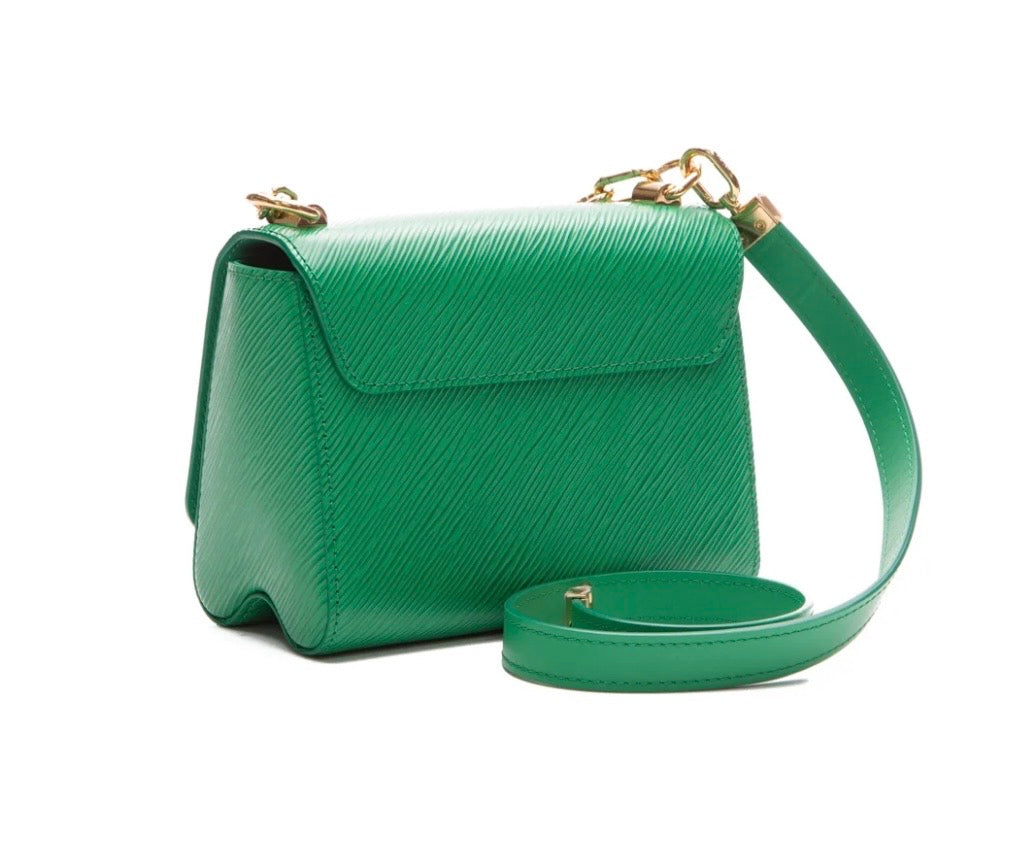 Louis Vuitton Green Epileather Twist PM