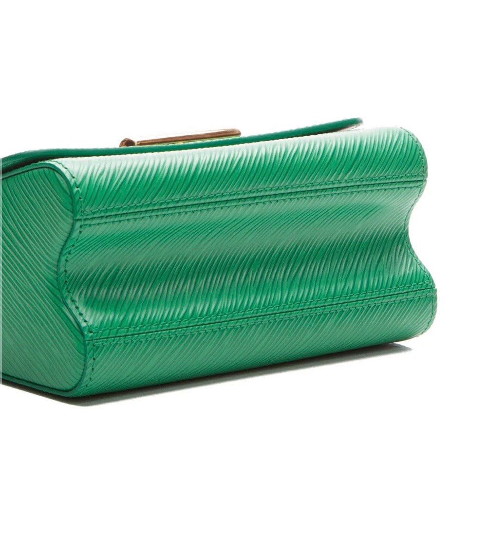 Louis Vuitton Green Epileather Twist PM