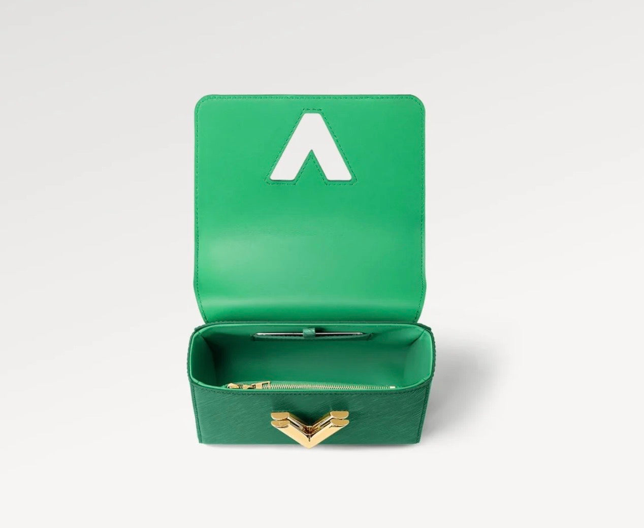 Louis Vuitton Green Epileather Twist PM