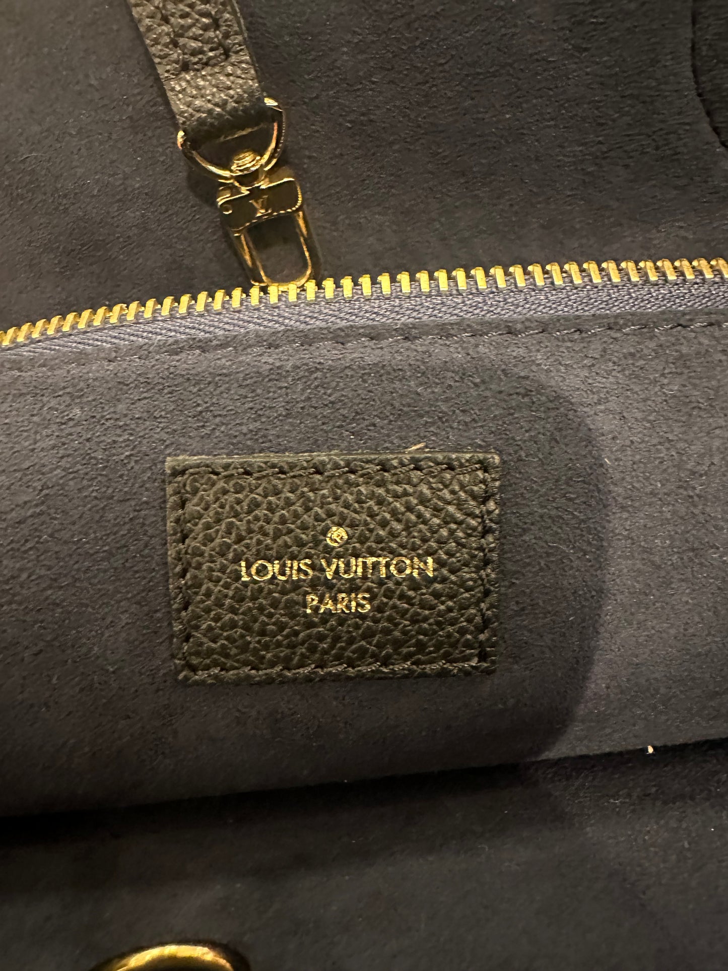 Neverfull Empreinte Black MM Black Neverfull Shoulder Bag