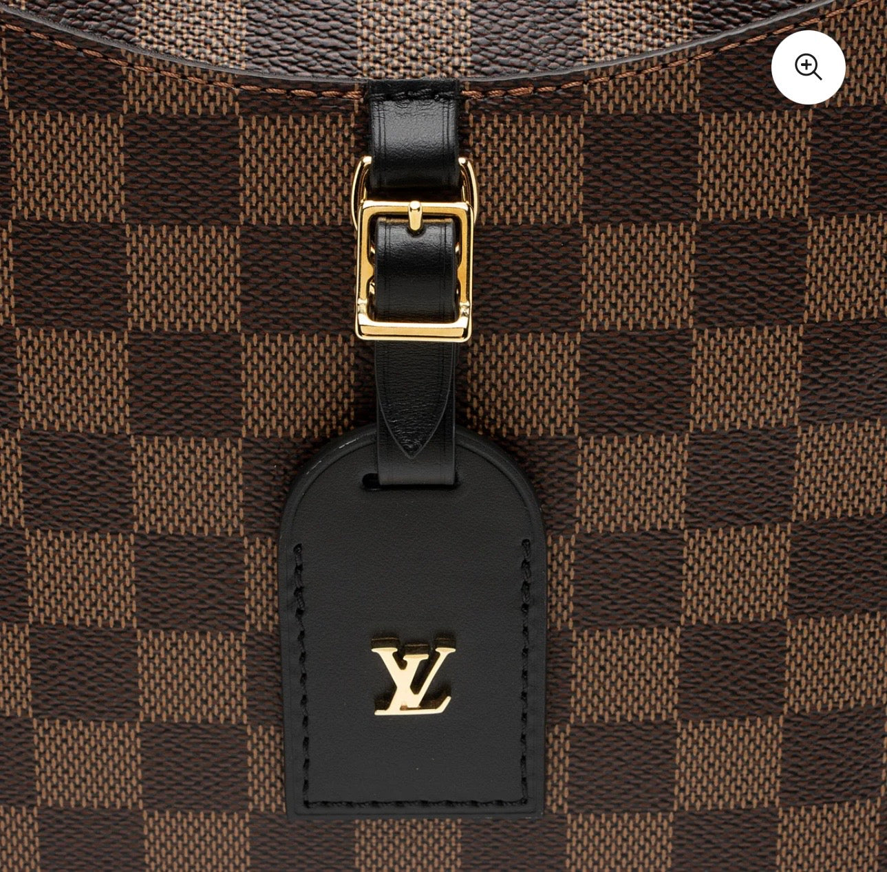 Louis Vuitton Odeon NM MM Ebene Damier Brown Canvas Cross Body Bag