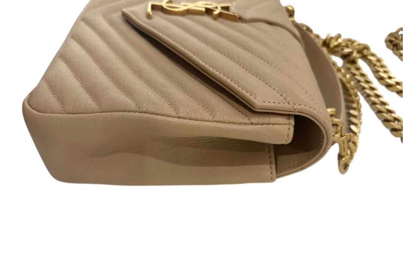 Yves Saint Laurent Saint Laurent Collège Quilted Medium Shoulder Bag