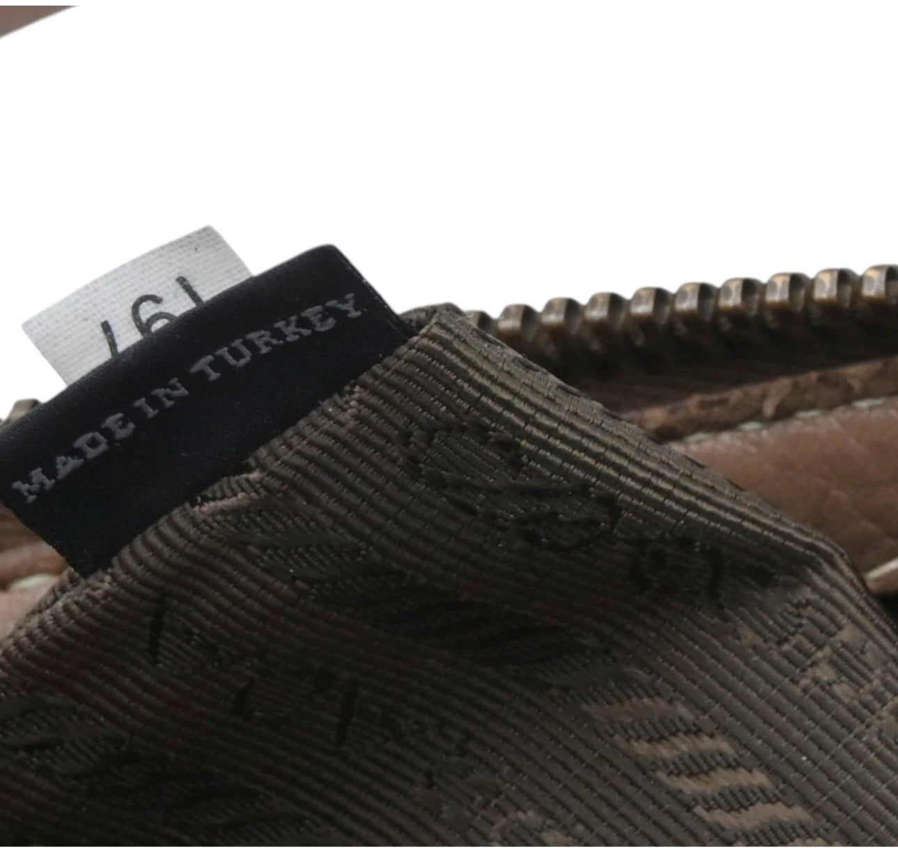 Prada Neutral Vitello Dainotop Handle Crossbody Bag