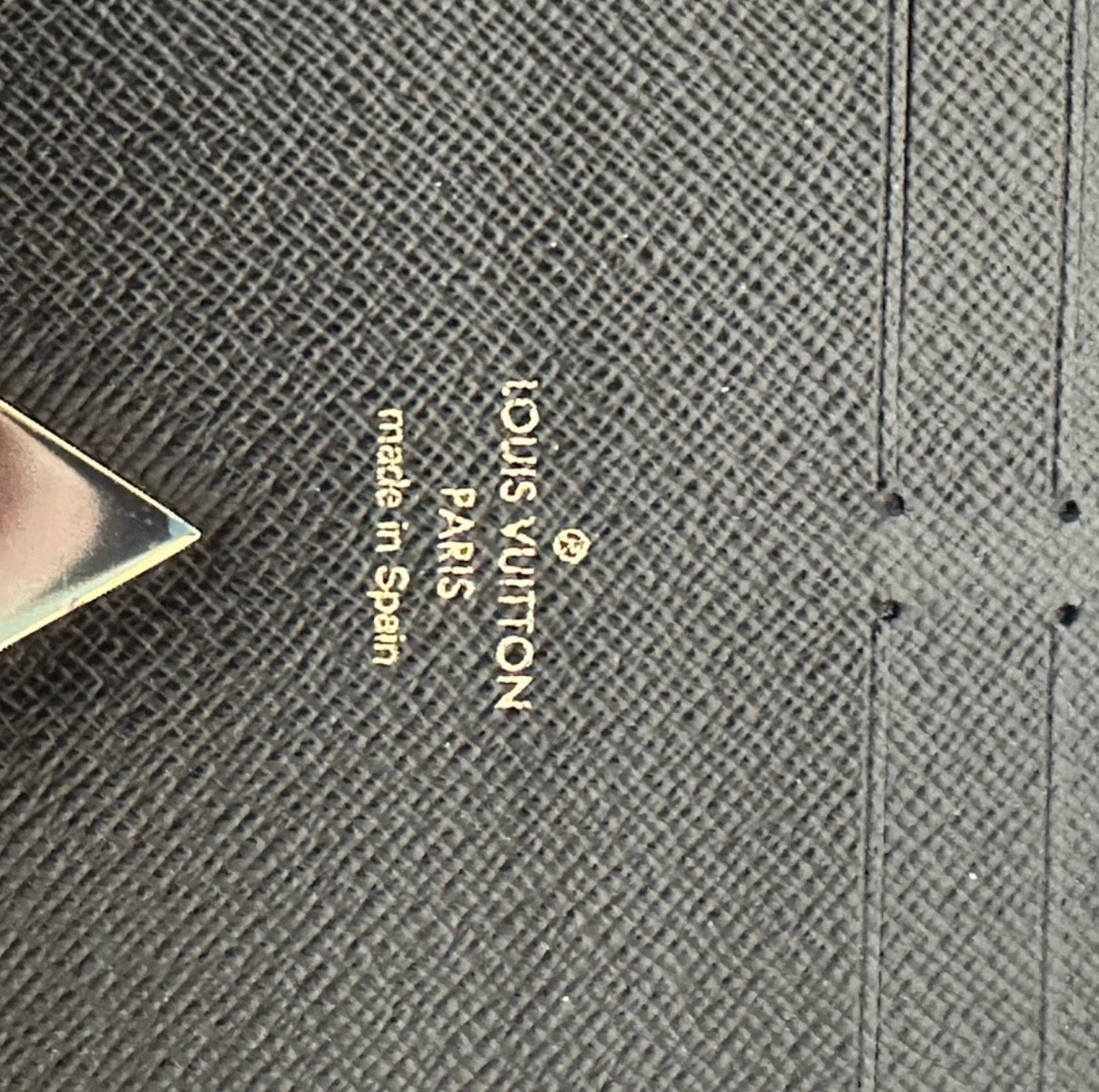 Louis Vuitton Black Kimono Wallet