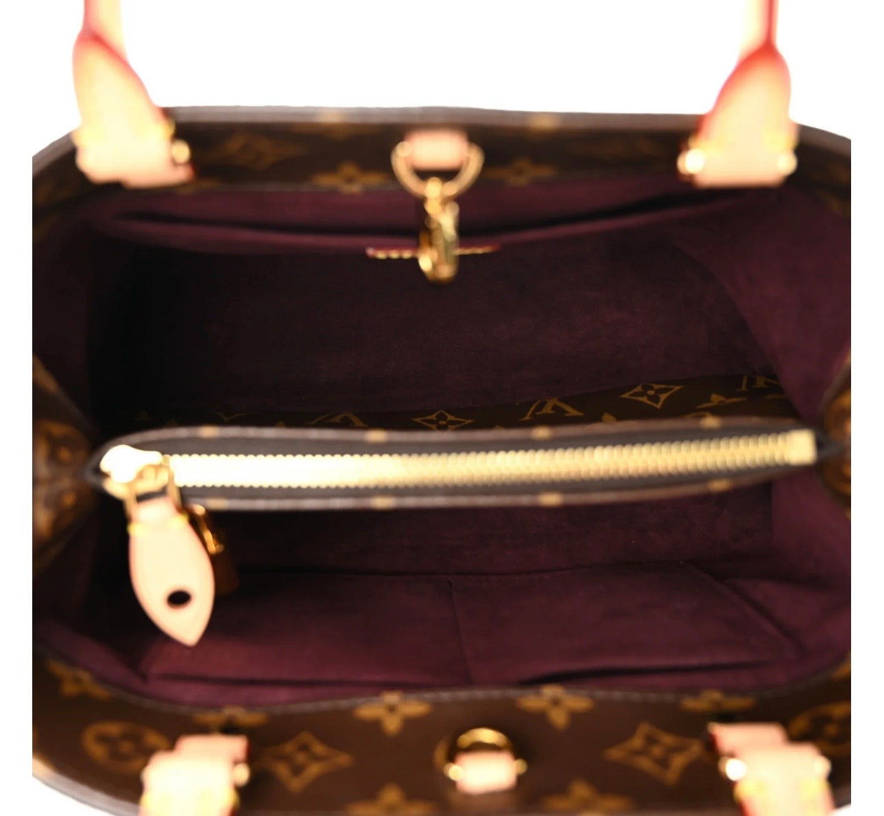 Louis Vuitton Montaigne MM Brown Shoulder Bag