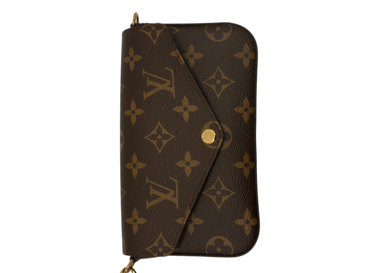 Louis  Vuitton Monogram Felicie Strap & Go Kaki