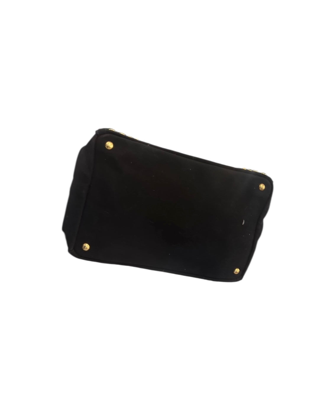 PRADA Handbag 2-Way Strap; Canvas Canapa Bijou