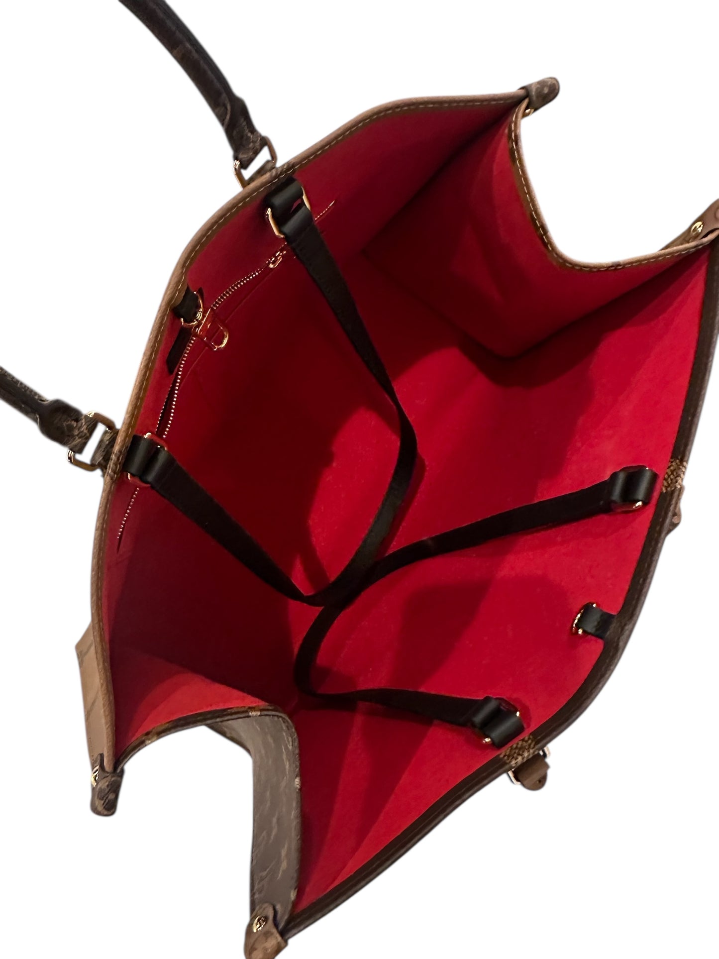 Louis Vuitton On the On The Go GM Canvas Shoulder Bag