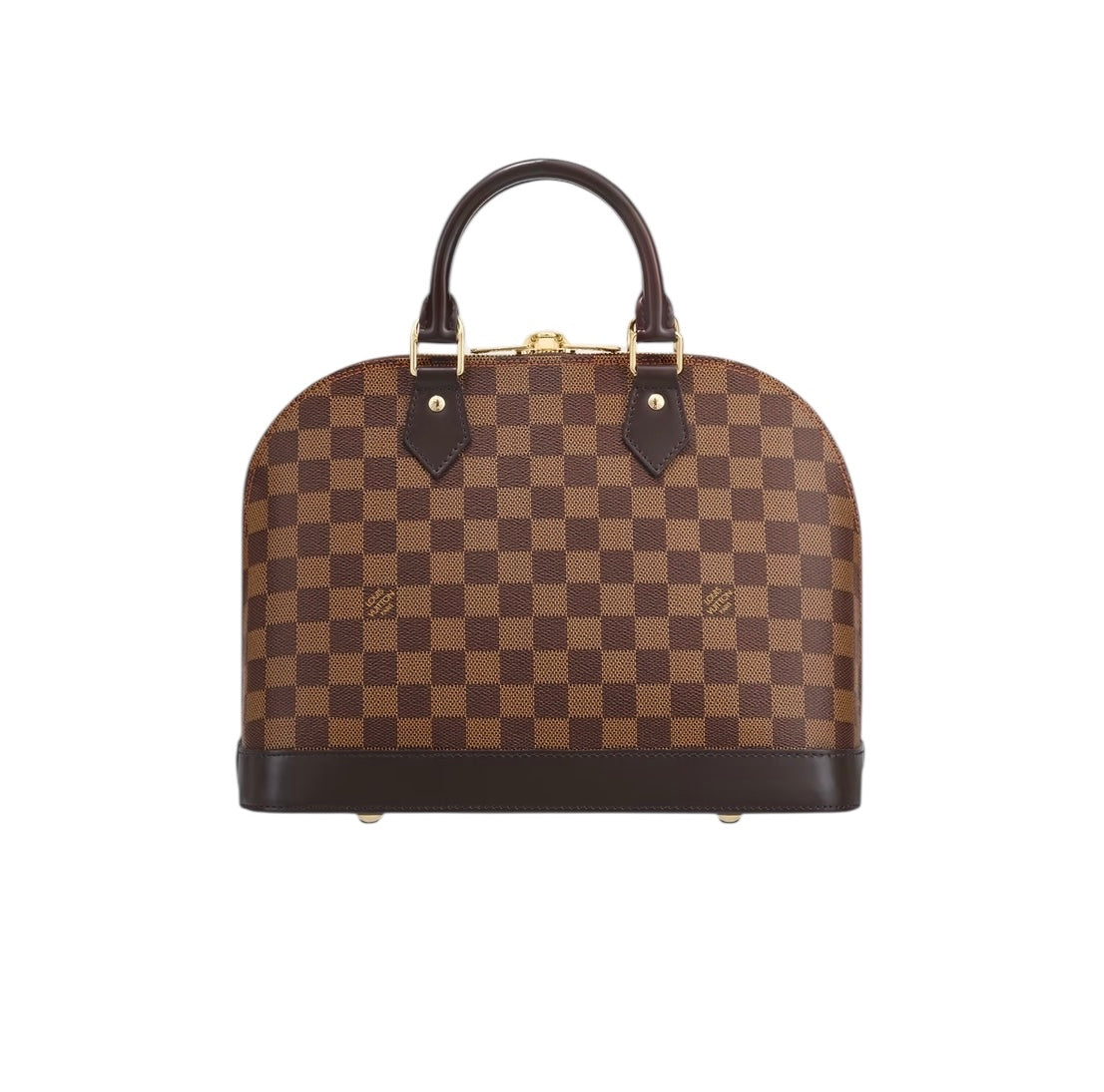 Louis Vuitton Alma Damier PM Brown Satchel