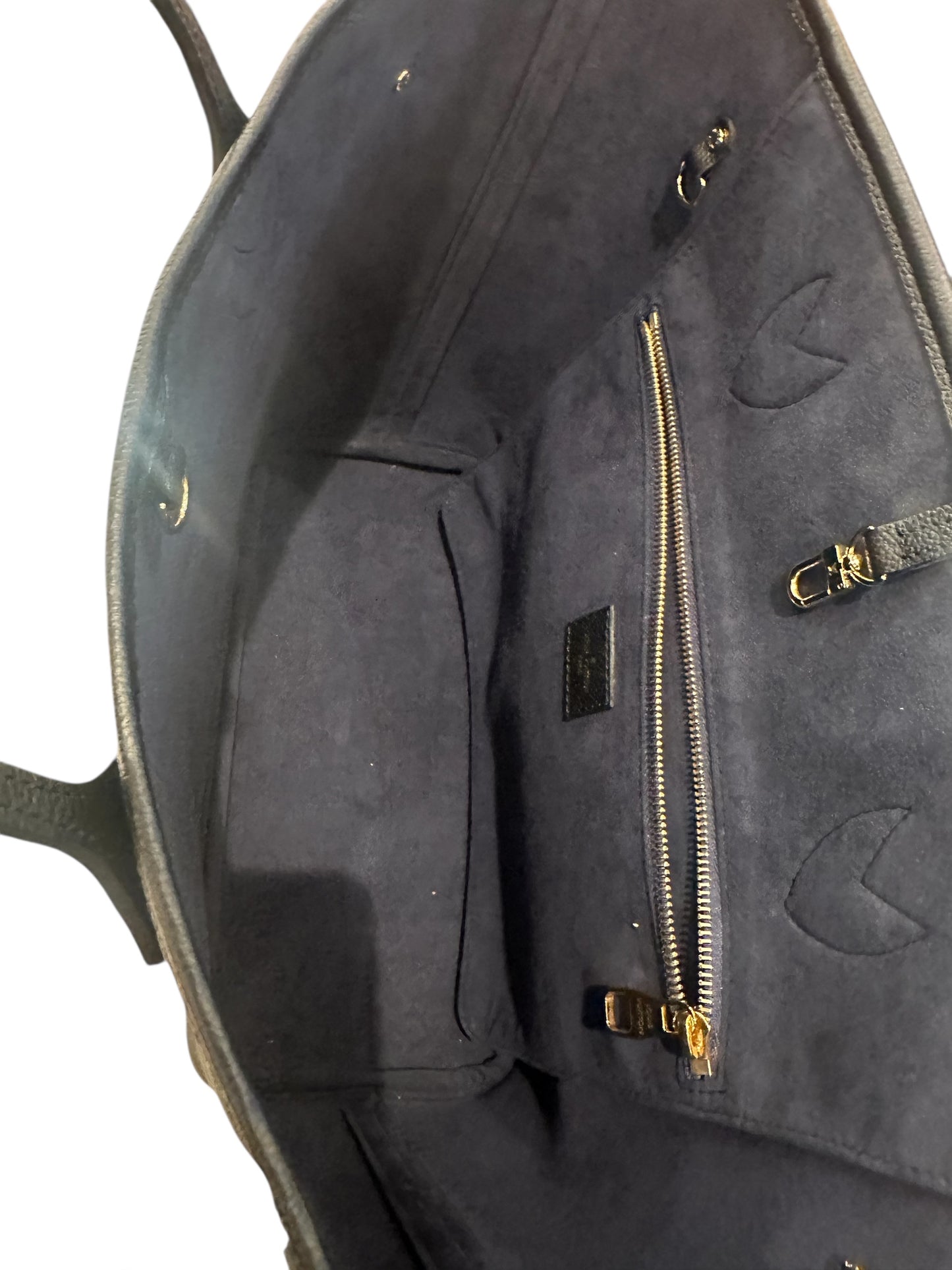 Neverfull Empreinte Black MM Black Neverfull Shoulder Bag