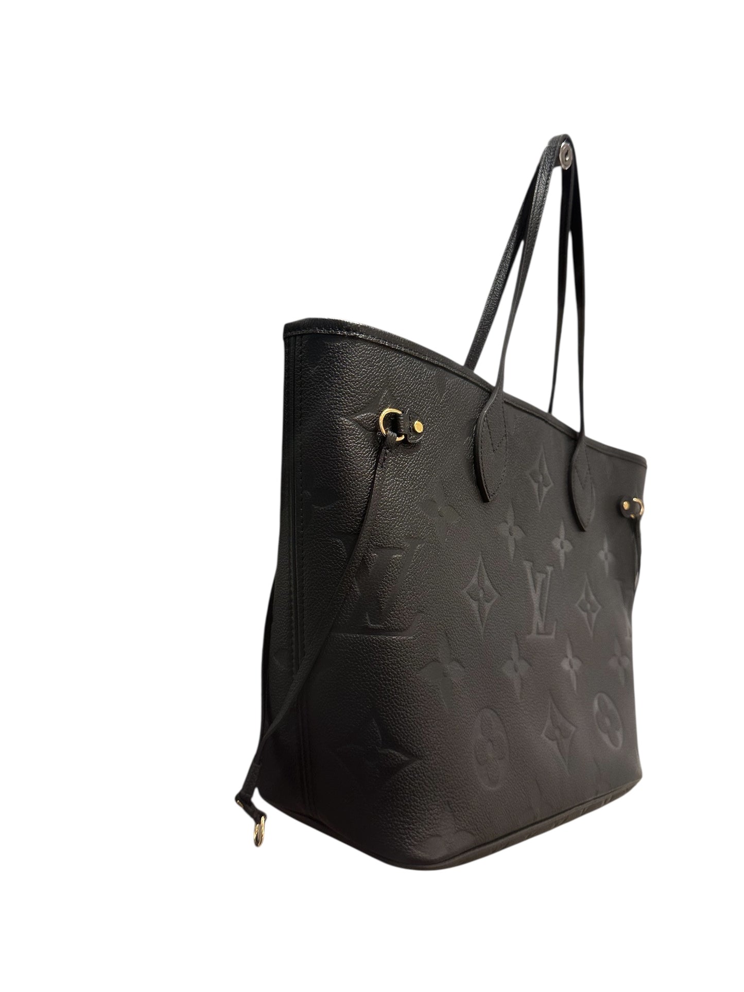 Neverfull Empreinte Black MM Black Neverfull Shoulder Bag