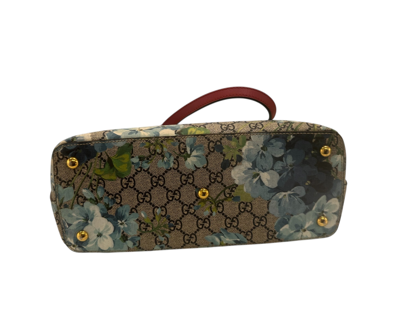 Gucci Blossom Large Blue Shoulder Bag