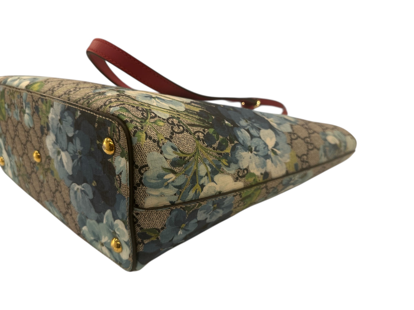 Gucci Blossom Large Blue Shoulder Bag