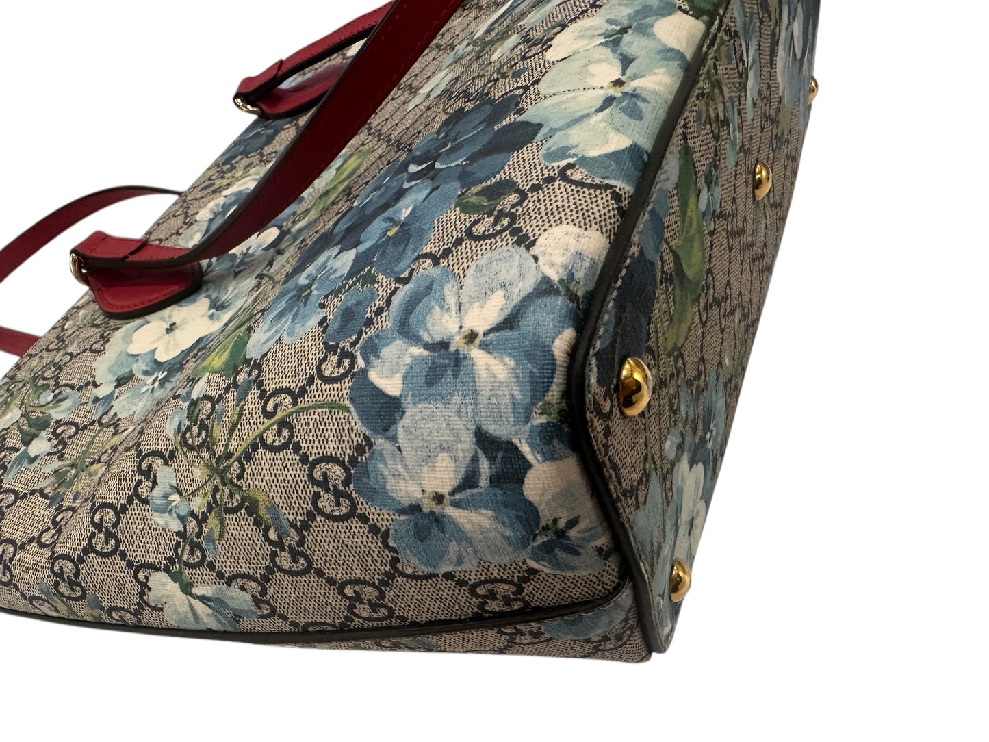 Gucci Blossom Large Blue Shoulder Bag