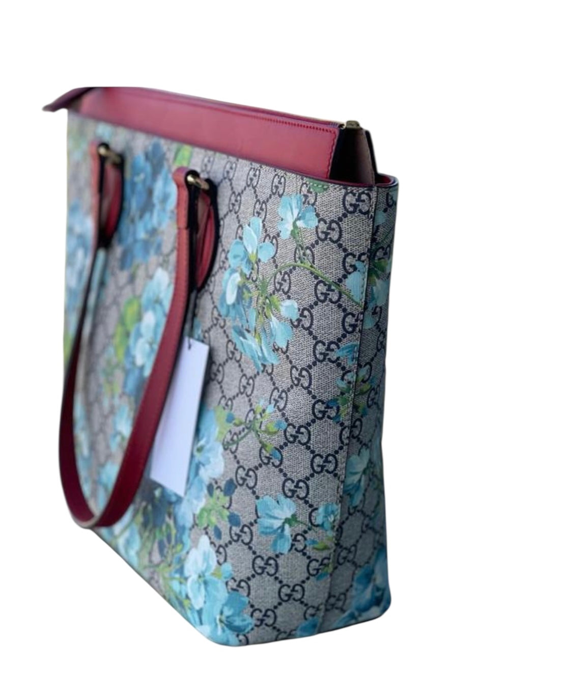 Gucci Blossom Large Blue Shoulder Bag