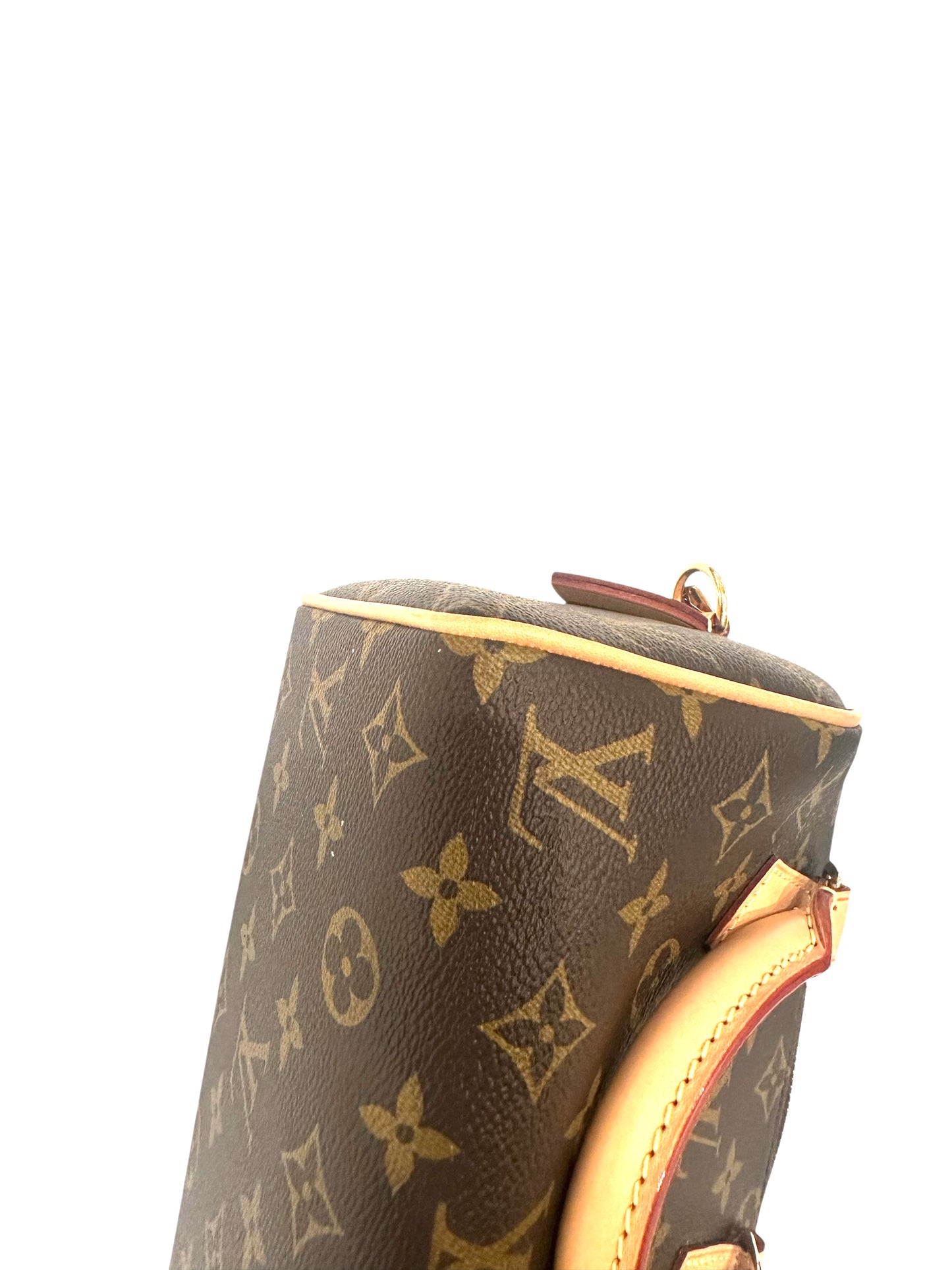 Louis Vuitton Speedy 20 St.MNG Noir Brown Canvas Cross Body Bag