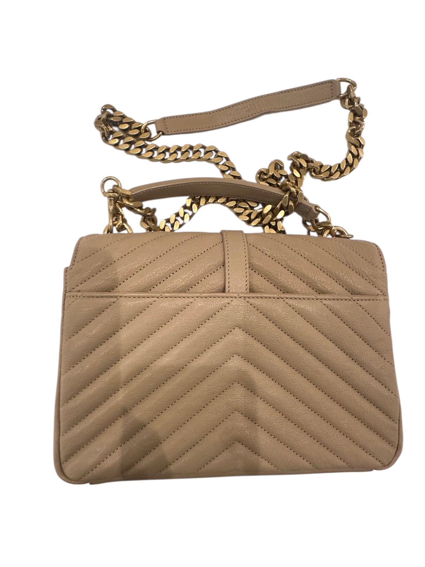 Yves Saint Laurent Saint Laurent Collège Quilted Medium Shoulder Bag