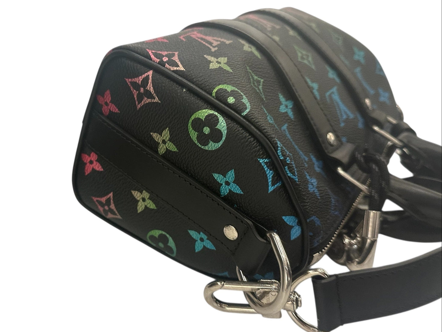 Louis Vuitton Multicolor Monogram Grad Black Bandouliere 25