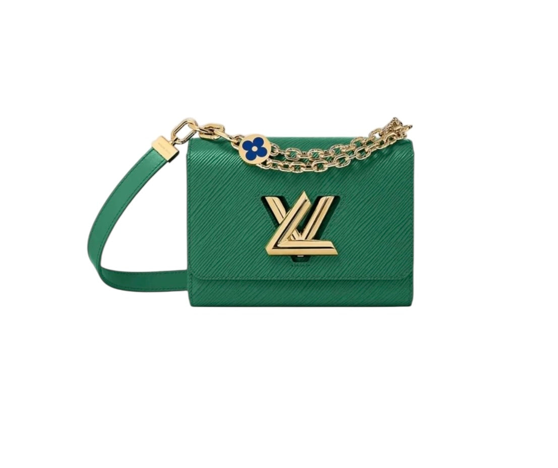 Louis Vuitton Green Epileather Twist PM