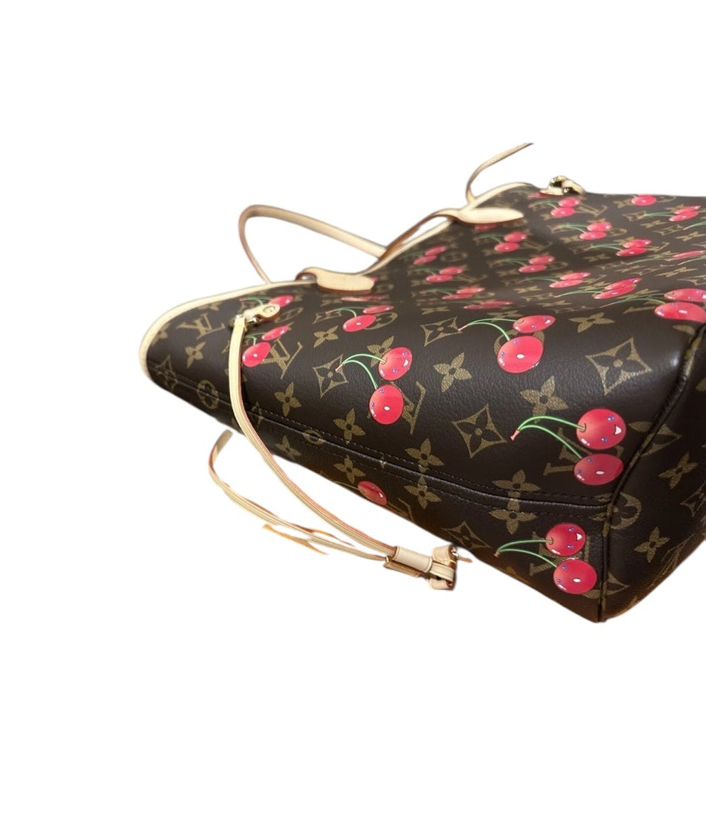 Louis Vuitton and TM Cherry Monogram Neverfull