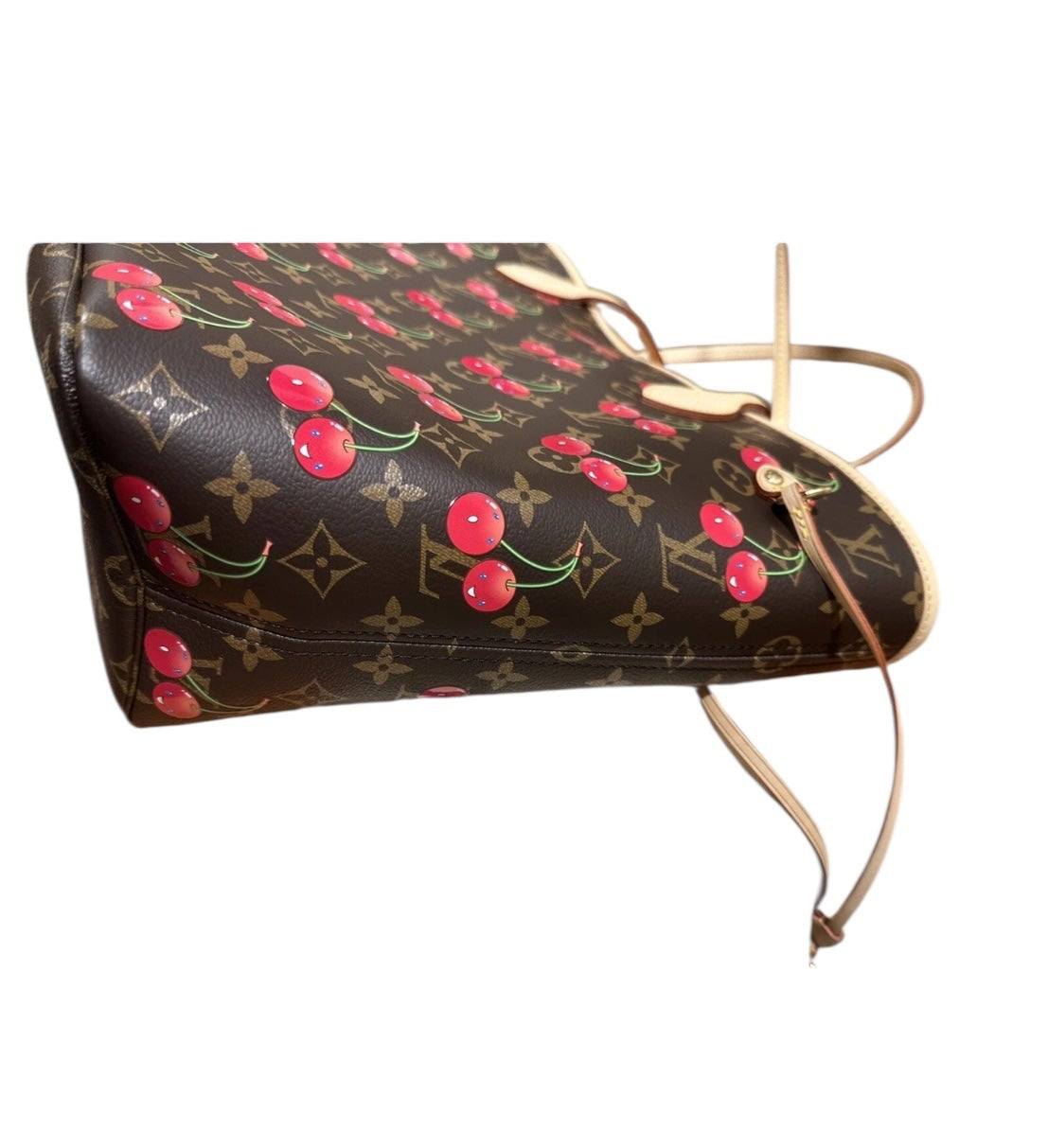 Louis Vuitton and TM Cherry Monogram Neverfull