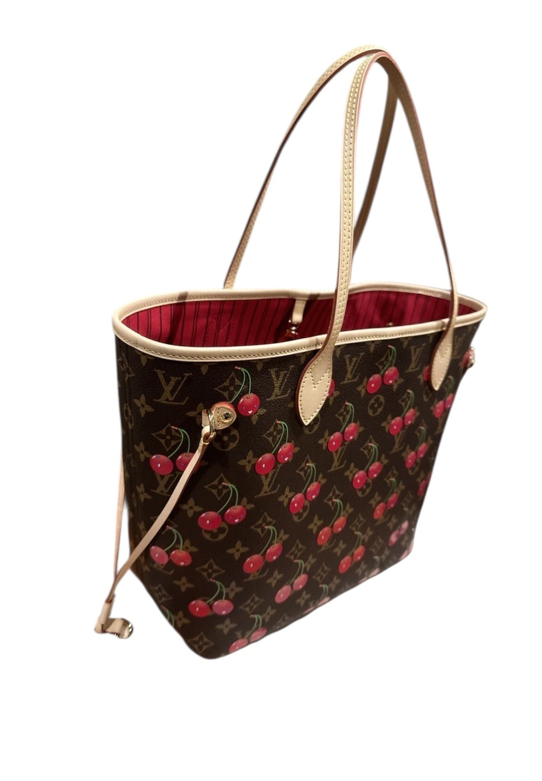 Louis Vuitton and TM Cherry Monogram Neverfull