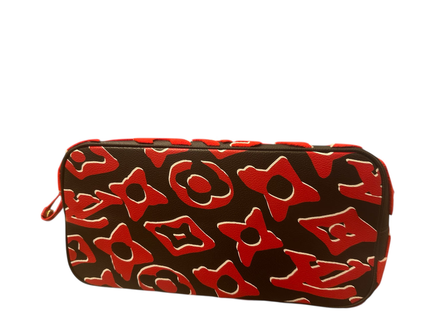 Louis Vuitton Neverfull MM LVxUF M45544 Tote Bag BlackxRed
