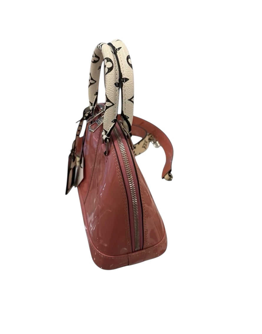 Louis Vuitton Patent Monogram Alma BB Limited Rose Blush