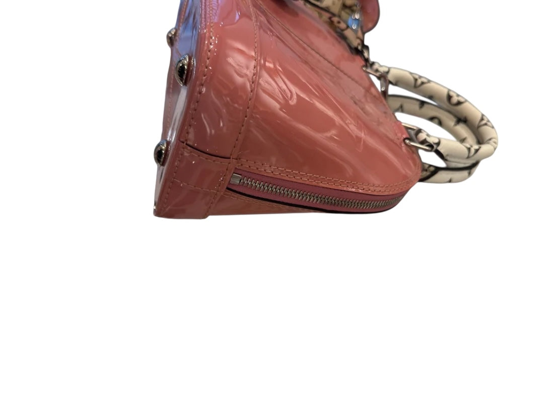 Louis Vuitton Patent Monogram Alma BB Limited Rose Blush