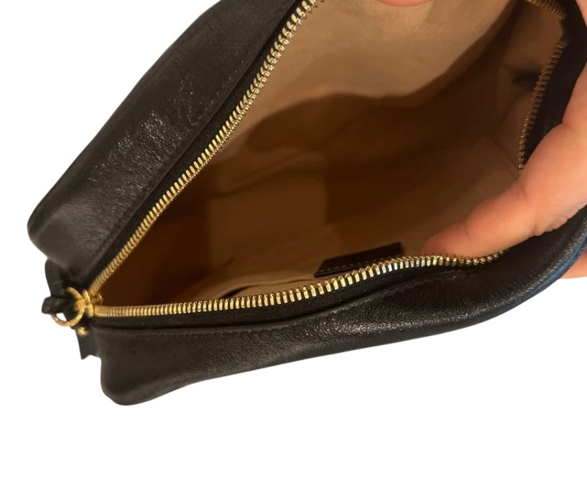 Gucci Monogram Canvas Crossbody Bag