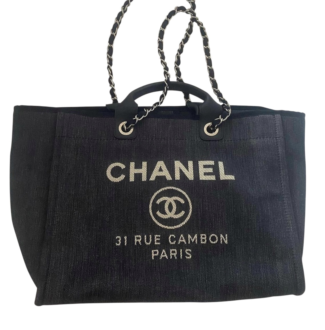 Chanel Deauvile Chain Tote