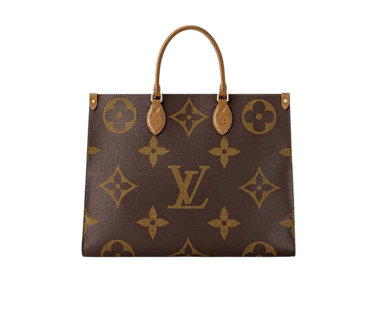 Louis Vuitton On The Go GM Canvas Shoulder Bag